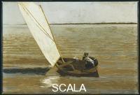 Eakins, Thomas (1844-1916) Sailing, c. 1875