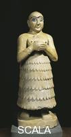 ******** Statue depicting Salim, artefact from Mari (now Tell Hariri) archeological site, Syria. Sumerian civilisation, 3rd Millenium BC.