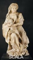 Puget, Pierre (1620-1694) Madonna with child or Madonna Carrega