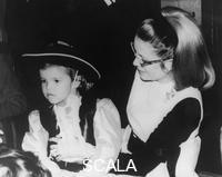 ******** Princess Grace of Monaco and her daughter Princess Stephanie, Monaco, 1968.