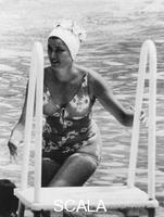 ******** Princess Grace of Monaco at the beach in Monte Carlo, c1970s.