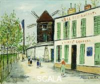 Utrillo, Maurice (1883-1955) Moulin de Sannois.