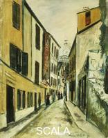 Utrillo, Maurice (1883-1955) Rue Saint-Rustique. c.1920