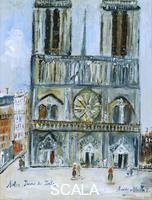 Utrillo, Maurice (1883-1955) Notre Dame de Paris. c.1936