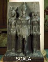 Egyptian art Triad of Mycerinus from Giza