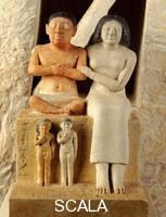Egyptian art The dwarf Seneb and his family from Giza