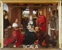 Memling, Hans (1425/40-1494) Floreins Triptych: central panel with Adoration of the Magi