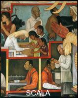 Rivera, Diego (1886-1957) Storia della Medicina. Vaccinazioni preventive. Studio Mioelettrico. Elettroencefalogramma.
