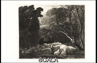 Palmer, Samuel (1805-1881) Evening, engraved by Welby Sherman. 1834