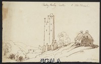 Palmer, Samuel (1805-1881), attr. Bally Hooley Castle and Old Church.