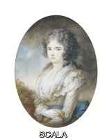 Fueger, Heinrich Friederich (1751-1818) Portrait of Princess Karoline von Liechtenstein (1768-1831), ne Countess von Manderscheidt-Blankenheim