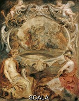Rubens, Peter Paul (1577-1640) The Victory of Henry IV at Coutras, c. 1628