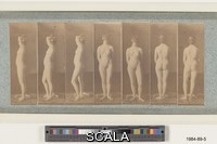 Eakins, Thomas (1844-1916), circle of Naked Series: Masked Female Nude. Masked Female Student or Model in Pennsylvania Academy Studio, 1883-1884