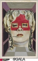 Dali', Salvador (1904-1989) Mae West's Face which May be Used as a Surrealist Apartment, 1934-35. Gouache with graphite, on commercially printed magazine page, 283 x 178 mm . Gift of Mrs. Charles B. Goodspeed, 1949.517.
