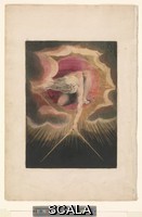 Blake, William (1757-1827) The Ancient of Days. Frontispiece, plate 1, from: Europe, a prophecy. Lambeth...1794.  PML77235.