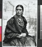 Weston, Edward (1886-1958) Frida Kahlo, n. d. Posthumous digital reproduction from original negative. Edward Weston Archive