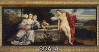 Titian (Vecellio, Tiziano 1488-1576) Sacred and profane love