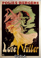 Cheret, Jules (1836-1932) Loie Fuller. Spectacle aux Folies Bergere, 1897