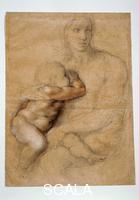 Michelangelo (Buonarroti, Michelangelo 1475-1564) Madonna and Child n. 71 F