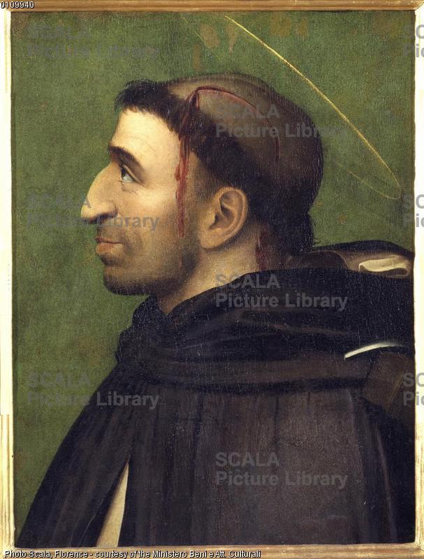 ******** Portrait of Savonarola as Saint Peter Martyr