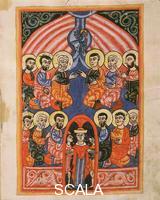 Karapet di Altamar Ms 4837 f. 8r Gospel: Pentecost, 1433