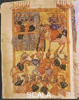 Vardan of Baghech (16th cent.) Ms 1920 f. 295v Gospel: The battle of Avarair 2.6.451, 1569