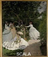 Monet, Claude (1840-1926) Femmes au jardin (Women in the Garden), 1867