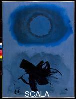 Gottlieb, Adolph (1903-1974) Blues, 1962. Oil on canvas, 48 3/8 x 36 in. (122.3 x 91.4 cm)