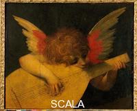 Rosso Fiorentino (1494-1540) Angel with Musical Instrument (before restoration)