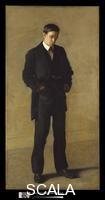 Eakins, Thomas (1844-1916) The Thinker: Portrait of Louis N. Kenton, 1900
