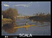 Eakins, Thomas (1844-1916) The Champion Single Sculls (Max Schmitt in a Single Scull), 1871