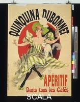 Cheret, Jules (1836-1932) Quinquina Dubonnet, Aperitif, Dans tous les Cafes, 1895