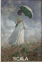 Monet, Claude (1840-1926) Femme a l'ombrelle tournee vers la droite (Woman with Parasol Turned to the Right), 1886